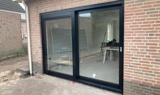 Aluminium schuifpui