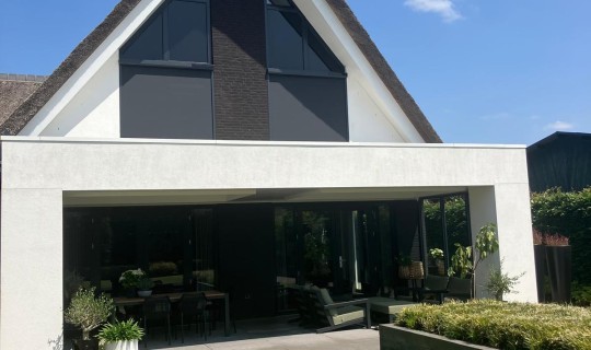 Solar screens geplaatst in Oosterhout